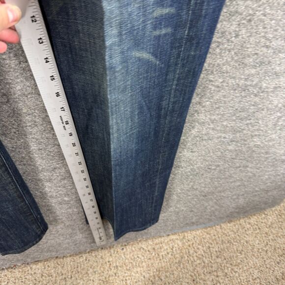 Lucky Brand Jeans Men 38/32 Blue Denim Dark Wash 410 Athletic Slim Mid Rise - Picture 4 of 8